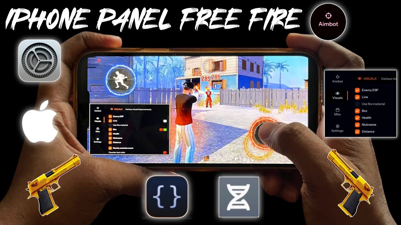 Free Fire iPhone Panel