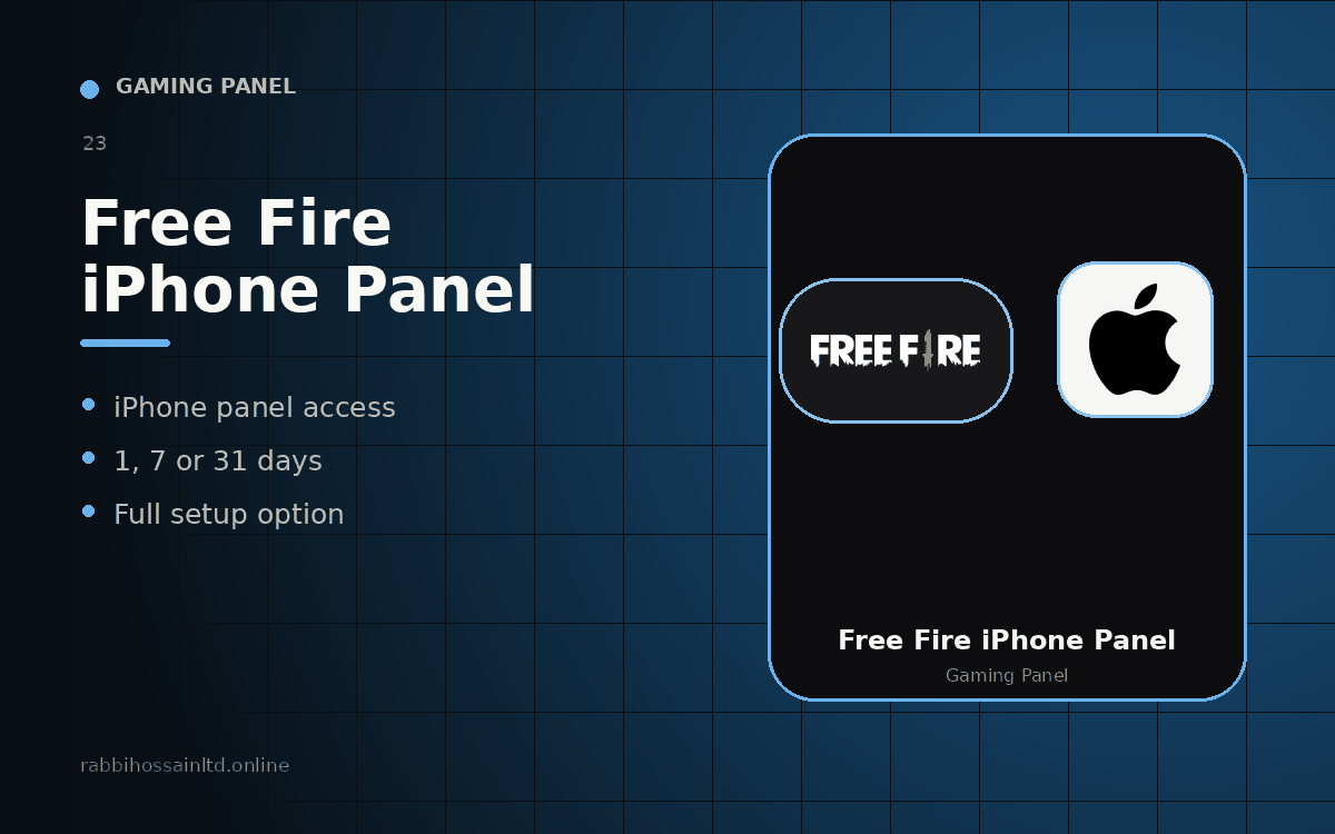 FF iPhone Panel