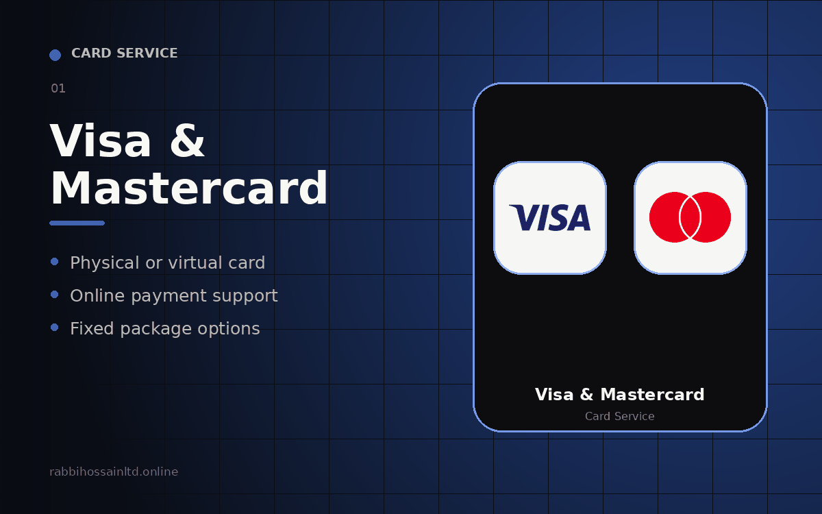 Visa & Mastercard